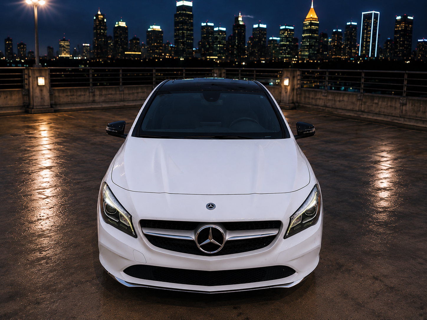 Mercedes-Benz CLA 250 — Rooftop