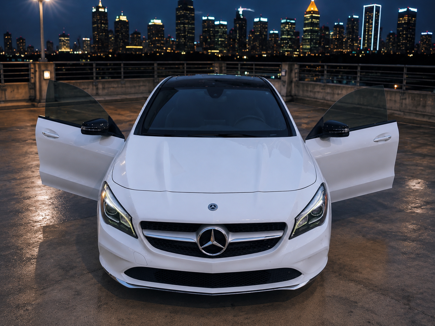 Mercedes-Benz EQS 450+ — Doors Open